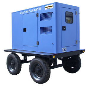 Silent/Open Type 3 Phase 50KW/63KVA Natural Gas Generator Set