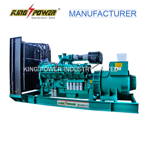 King Power 3 Phase Water Cooling 1000KW/1250KVA Diesel Generator Set