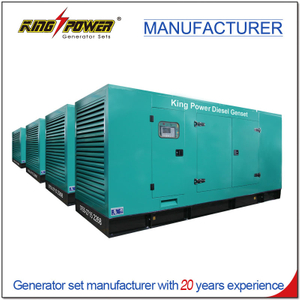 Low Noise 50Hz/60Hz 500kw-2000kw Silent Type Diesel Generator Set with Cummins/Perkins/yuchai Engine