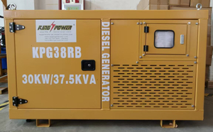  30KW/37.5KVA refrigerated truck Diesel Generator Set