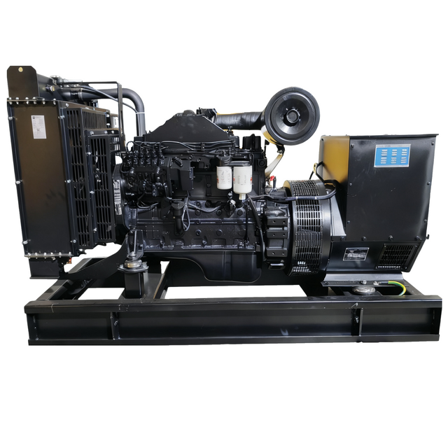 100KW/125KVA Diesel Generator Set Open Type 6 Cylinders in Line