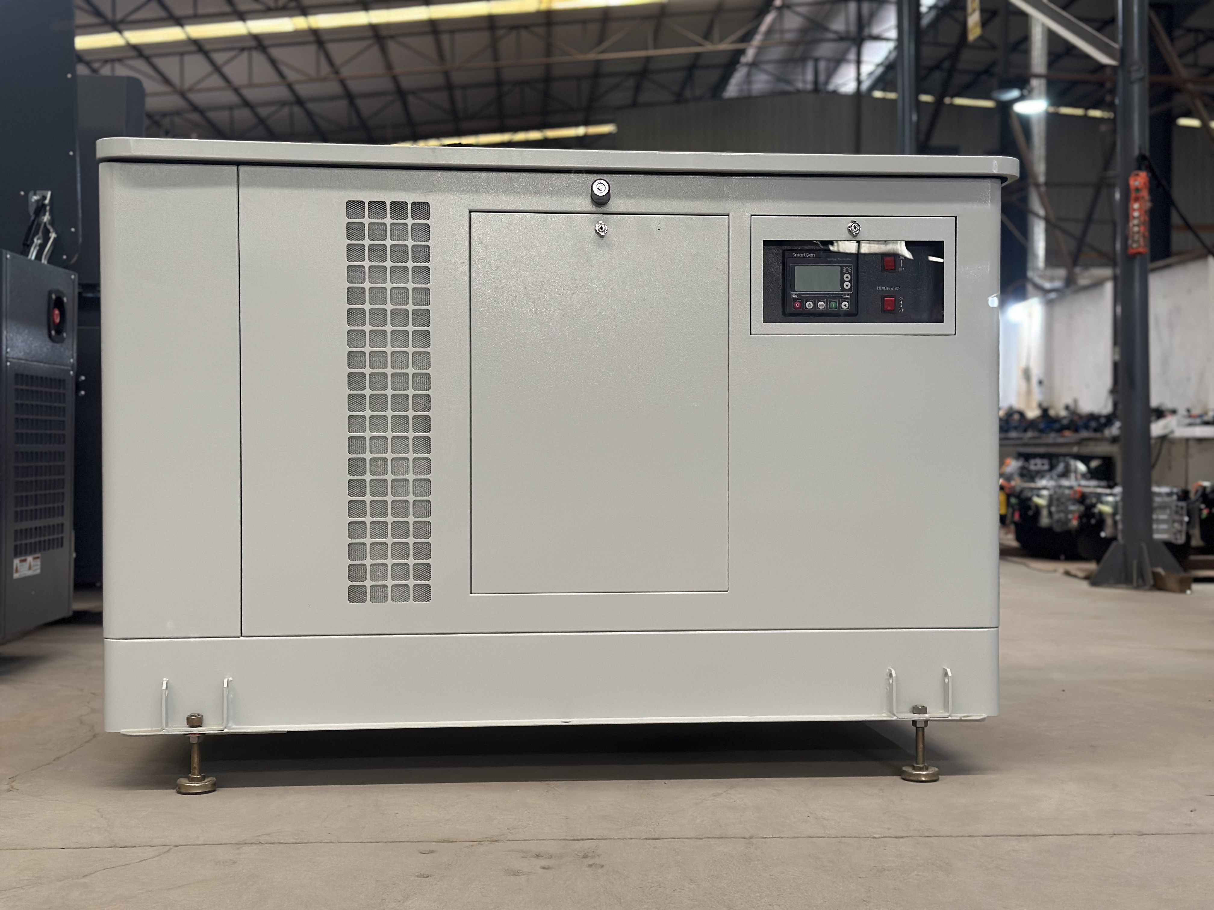 Open/Silent Type 30KW/38KVA Natural / LPG Gas Generator Set 