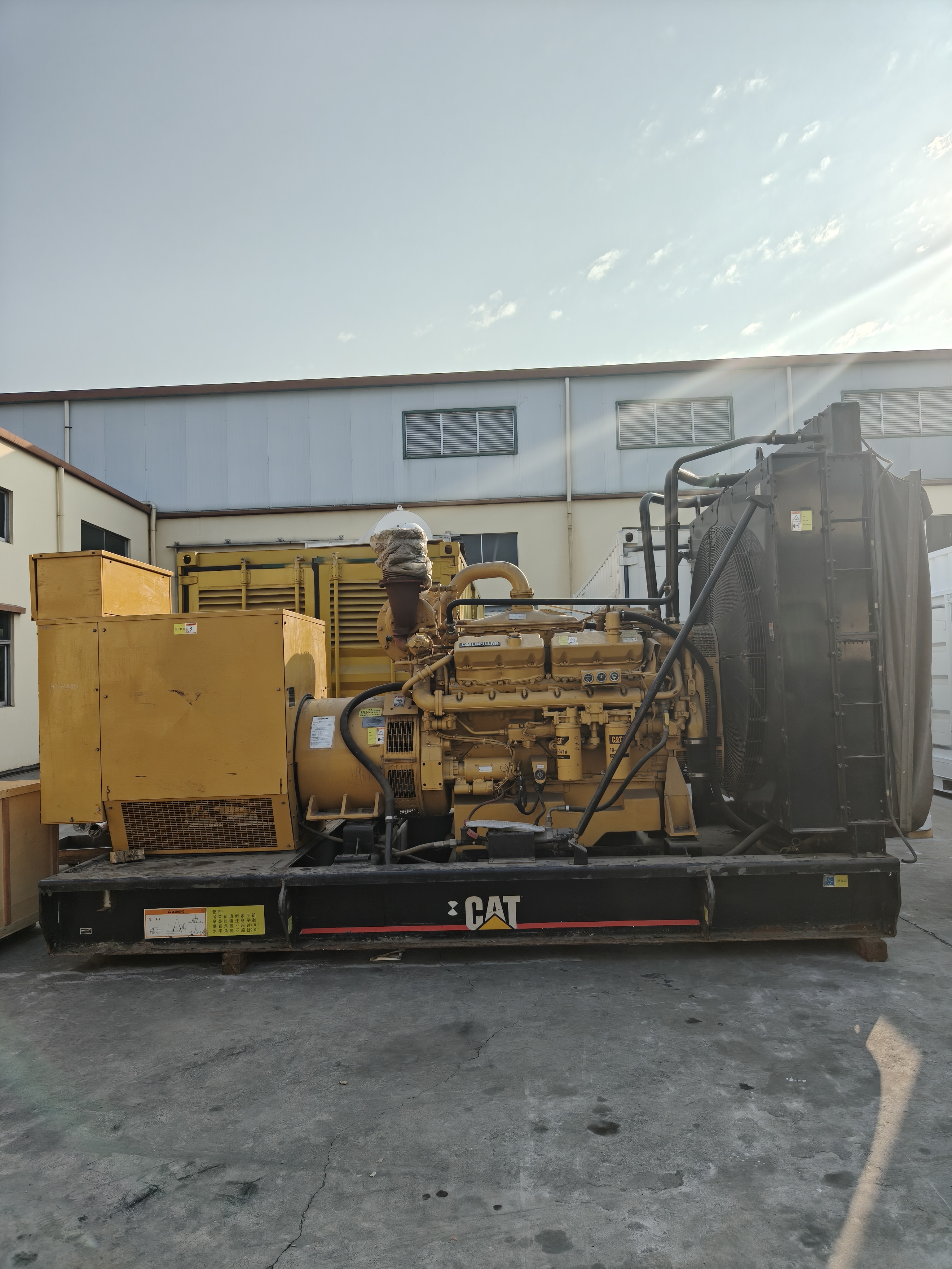 Used/ Second Hand 3phase/400V/50Hz 360kw/450kVA Natural Gas Generator