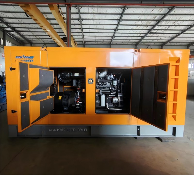 Customization 3 Phase 440V 250KW Silent Type Diesel Generator Set 