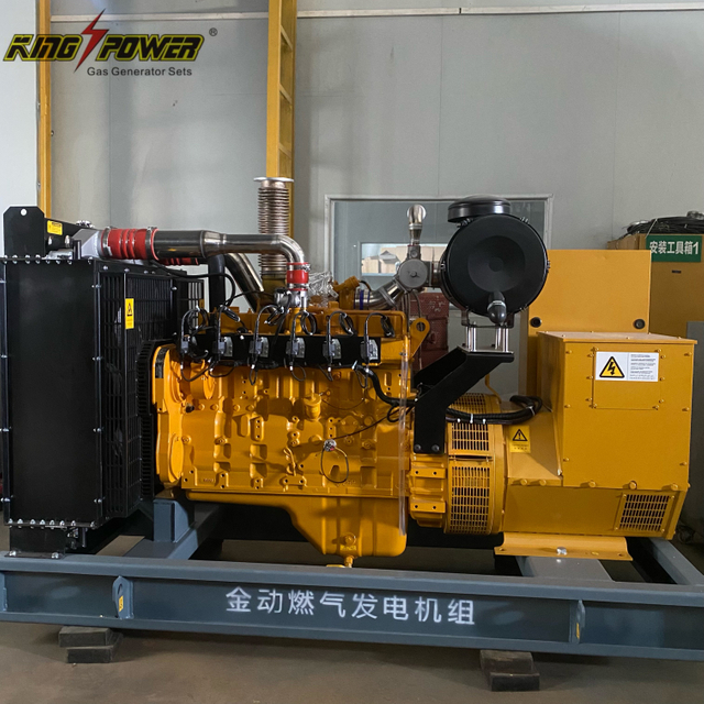King Power Three Phase 100KW Biomass/Biogas/Natural Gas Generator Set