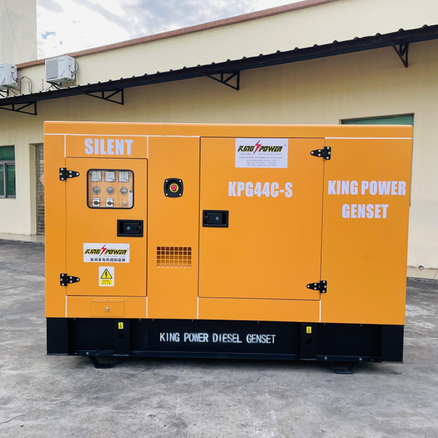 Silent 35KW/44KVA Diesel Generator Set: Effortless Power Solution
