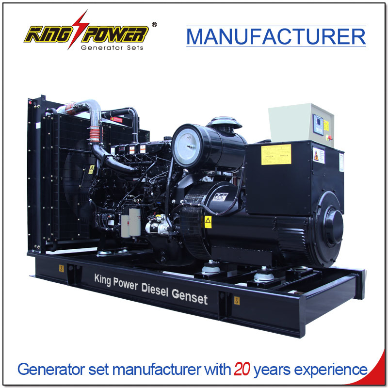 KING POWER 3 Phase Water Cooling 300KW/375KVA Diesel Generator Set