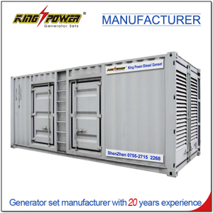 50Hz/60Hz 3 Phase 400KW/500KVA Silent Type Diesel Generator Set