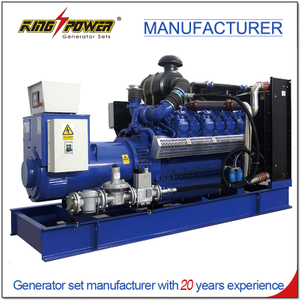 Silent/Open Type 3 Phase 500KW/625KVA Natural Gas Generator Set