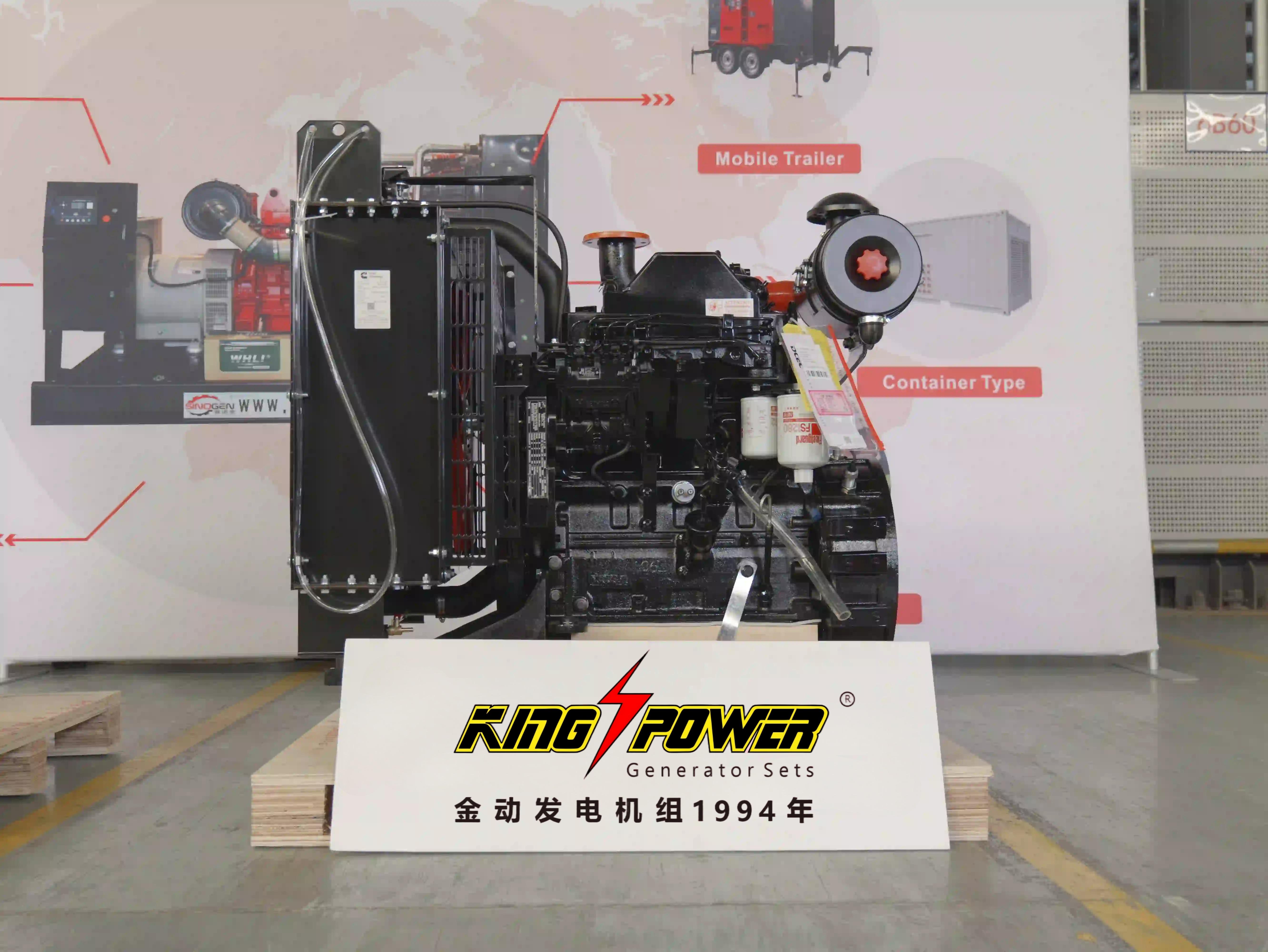 Dongfeng Cummins 6BT5.9-G 5.9L generator engine for 50-100kW standby gensets