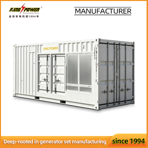 Customized Container Type 1000kw/1250kVA LNG CNG Natural Gas Generator with Synchronizing System