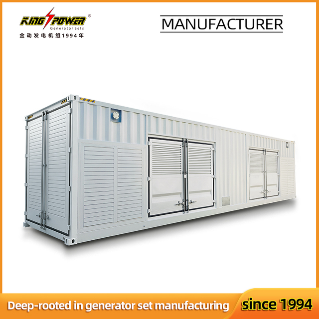 1200kW Container Natural Gas Synchronous Generator