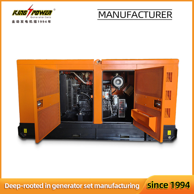King Power 100KW Silent Diesel Generator | 125KVA Enclosed Genset