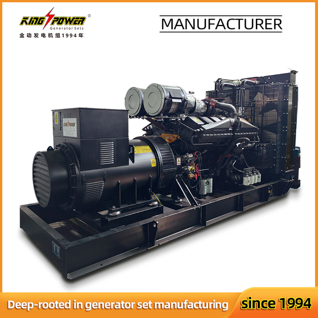 800kW Cummins Open Diesel Generator Set with ROBOT Alternator